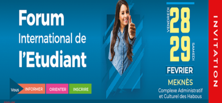 Forum de l’Etudiant de Rabat : 14 et 15 février 2020 à l’Hôtel Sofitel C’est un rendez-vous à ne pas manquer pour les futurs bacheliers et les étudiants voulant s’informer sur l’offre de formation supérieure et professionnelle avant de prendre une décision concernant leur orientation. Le Forum de l’Etudiant de Rabat ouvrira ses portes les vendredi 14 et samedi 15 février à l’Hôtel Sofitel Jardin des Roses. Organisé sous le Haut Patronage de Sa Majesté Le Roi Mohammed VI, le Forum de l’Etudiant de Rabat réunit des dizaines d’universités et grandes écoles marocaines et internationales, aussi bien publiques que privées. Les jeunes et les parents d’élèves pourront ainsi demander information et conseil auprès des participants pour avoir une meilleure visibilité par rapport aux études post-bac. Le Forum de l’Etudiant de Rabat offre également à ses visiteurs un espace d’orientation leur permettant de se faire assister en matière de choix par des spécialistes. Un conseiller se tient à la disposition des élèves et des parents pour un accompagnement personnalisé en fonction de leurs besoins.